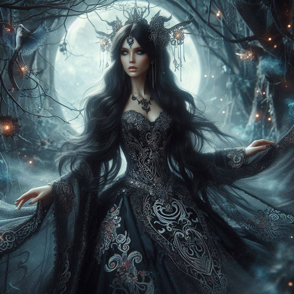 Fantasy x Beautiful Witch x Darkness