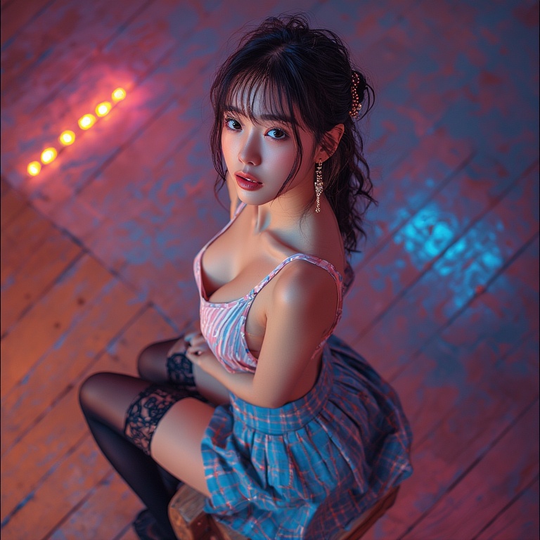 She felt the gaze before she saw it