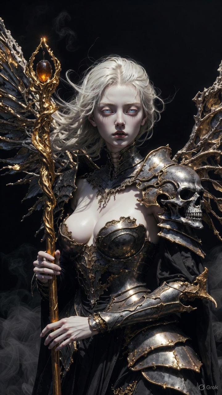 Dark Fantasy Warrior Queen