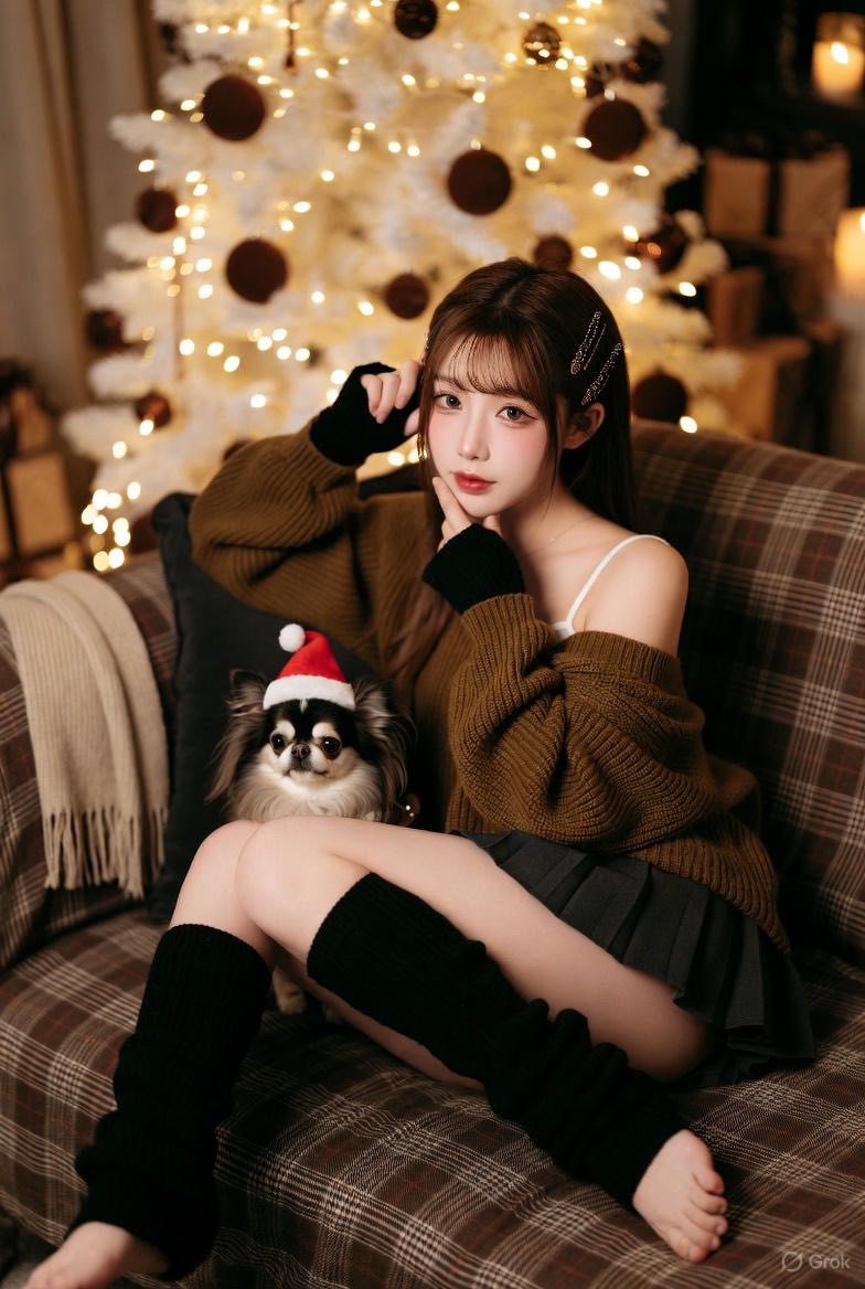 Christmas with my sister