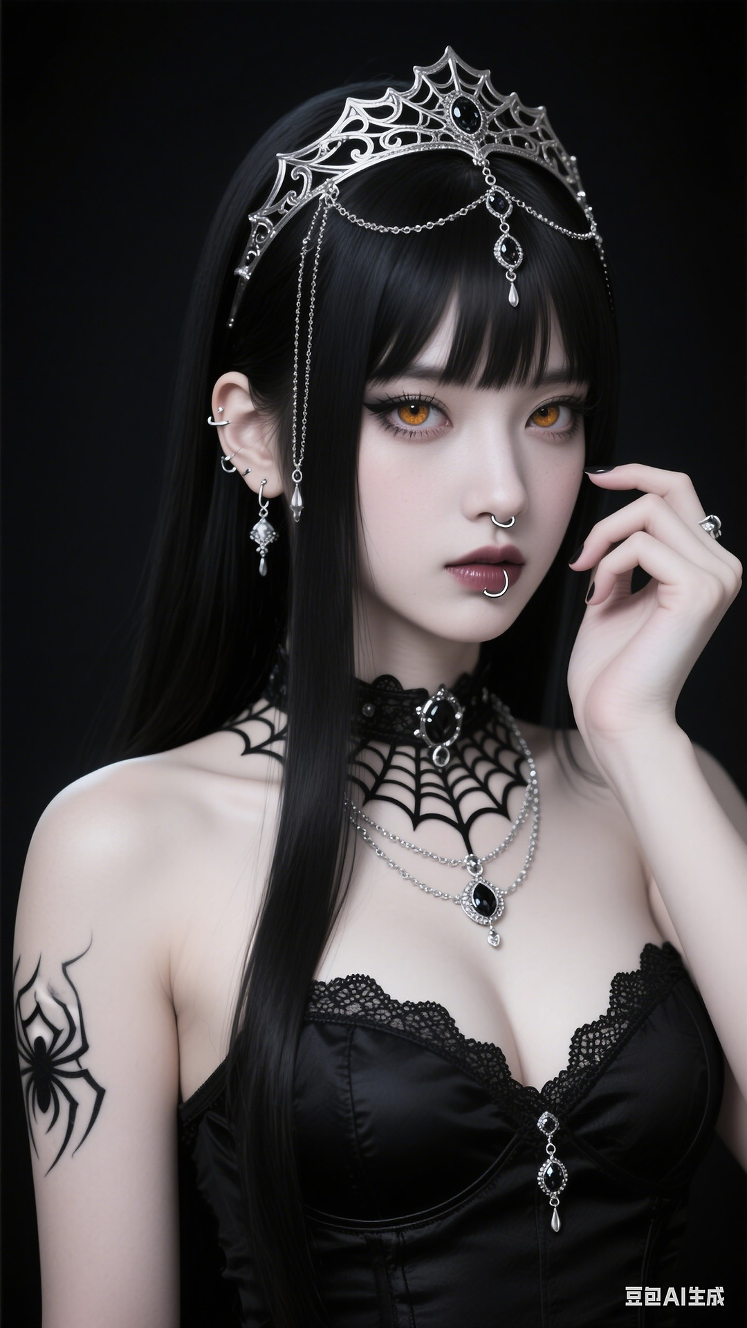 Stylish Gothic portrait
