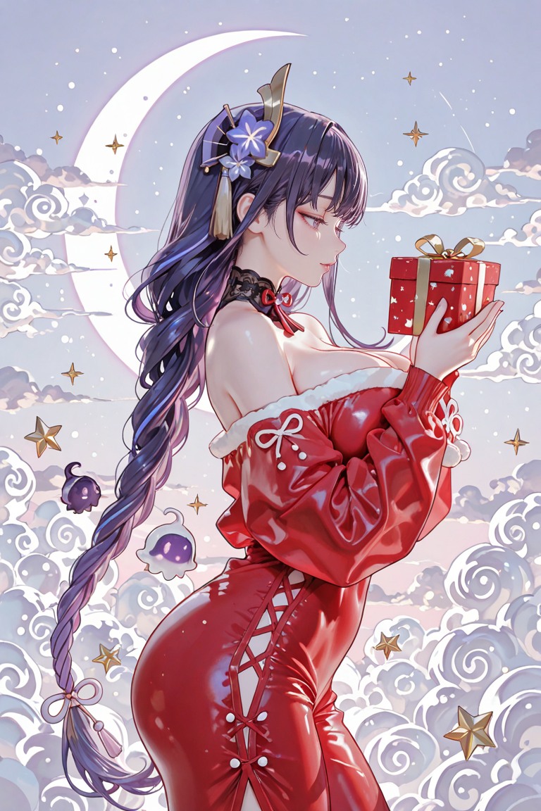 Anime Christmas Beauty