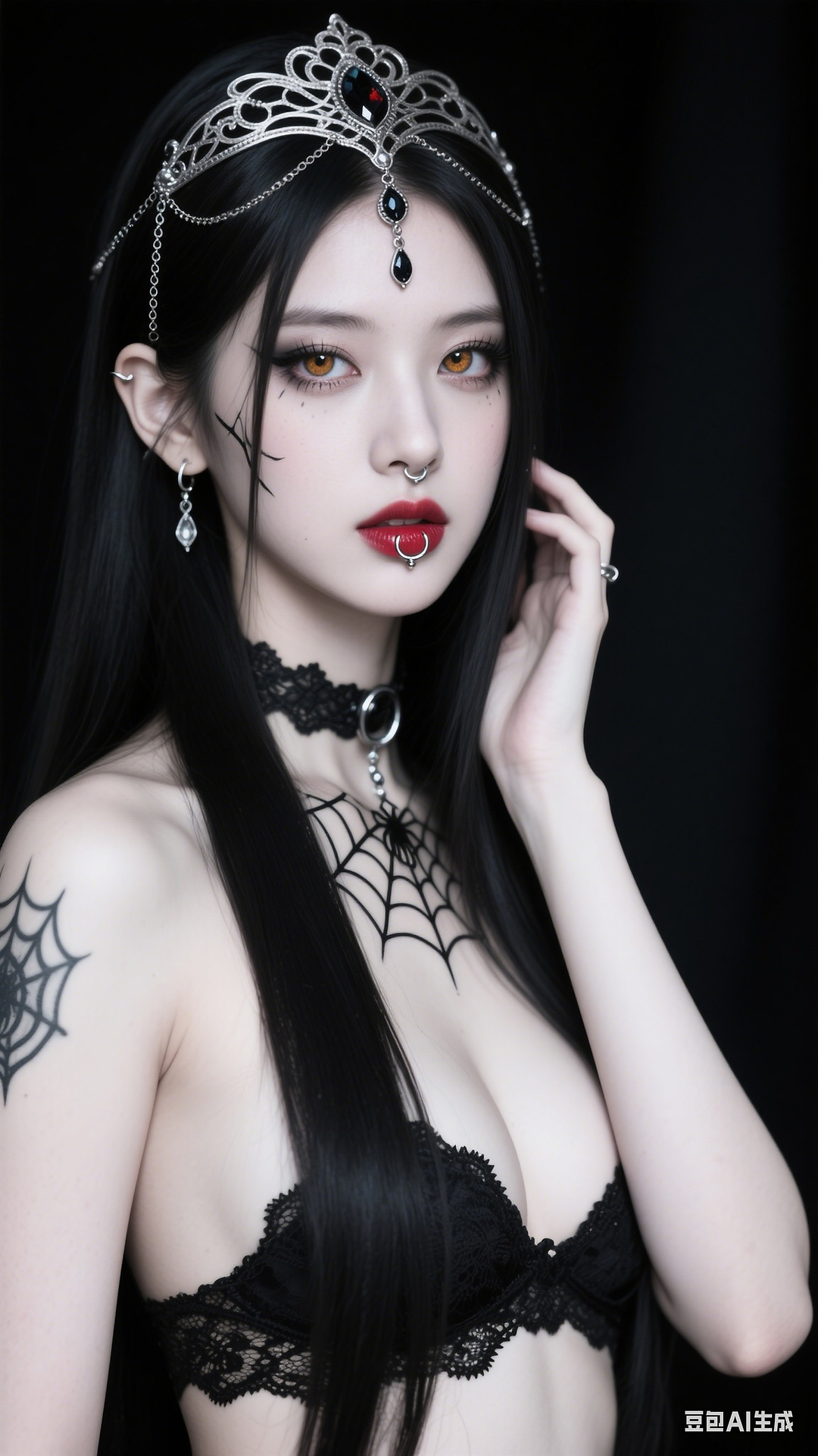 Stylish Gothic portrait