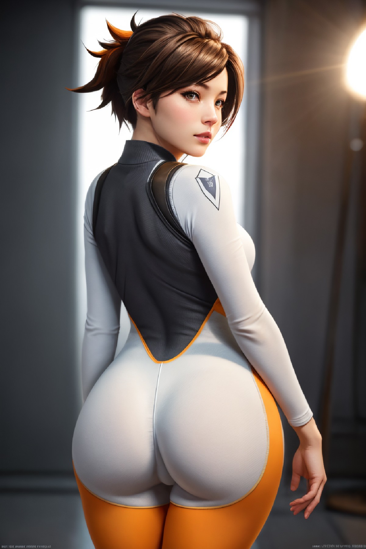 Lena Oxton, code-named "The Hunt"