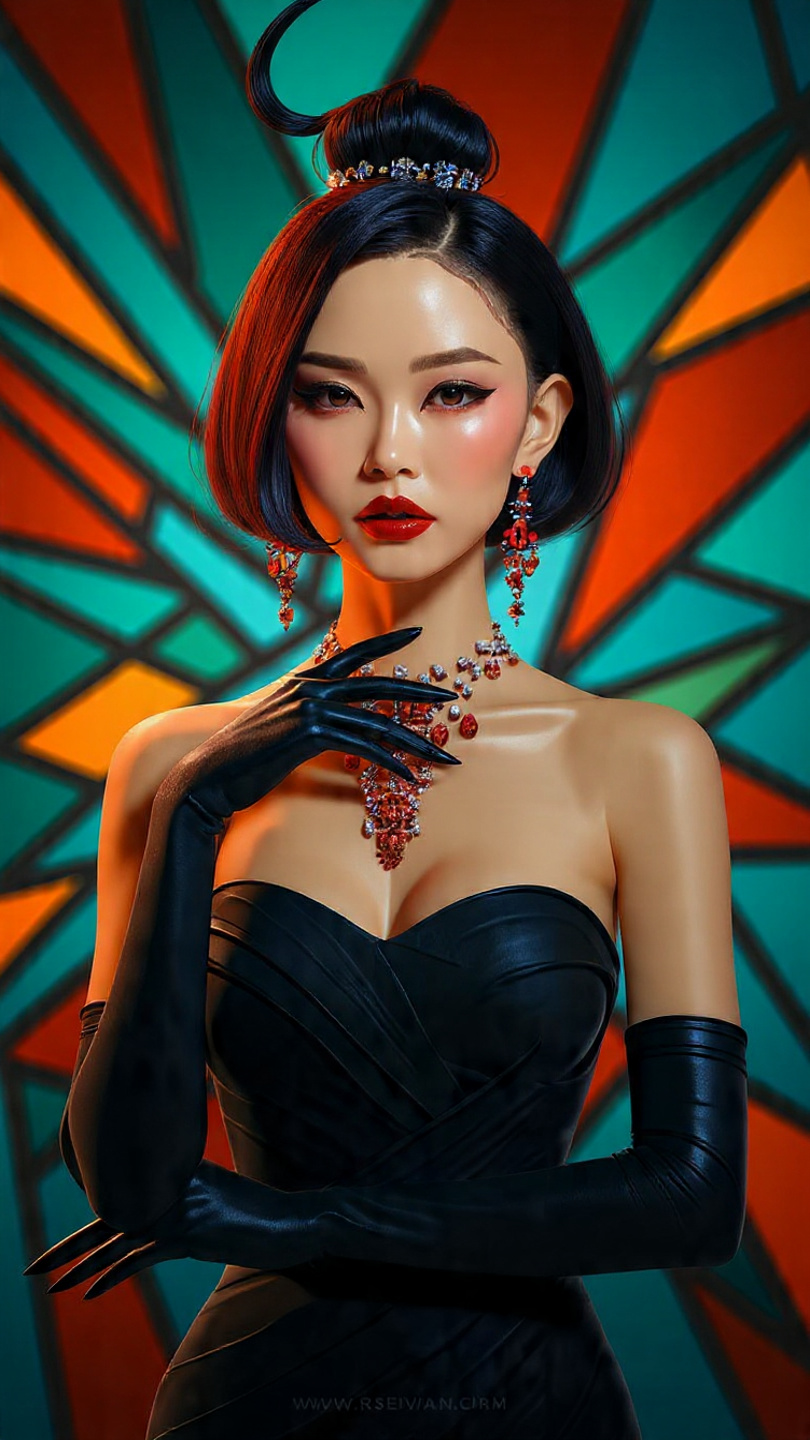 Exotic hourglass curve