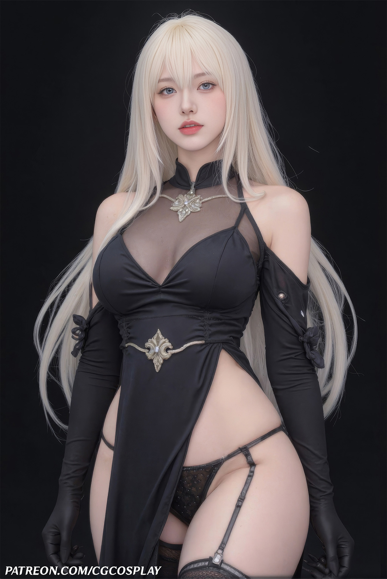 Yorha A2 Nier Automata ˖✦.🖤.✦ ݁˖