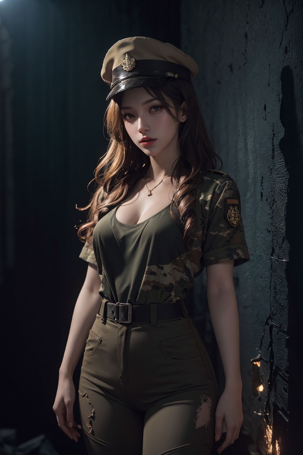 No54 Army Lady_extra – Koleksi Gambar AI