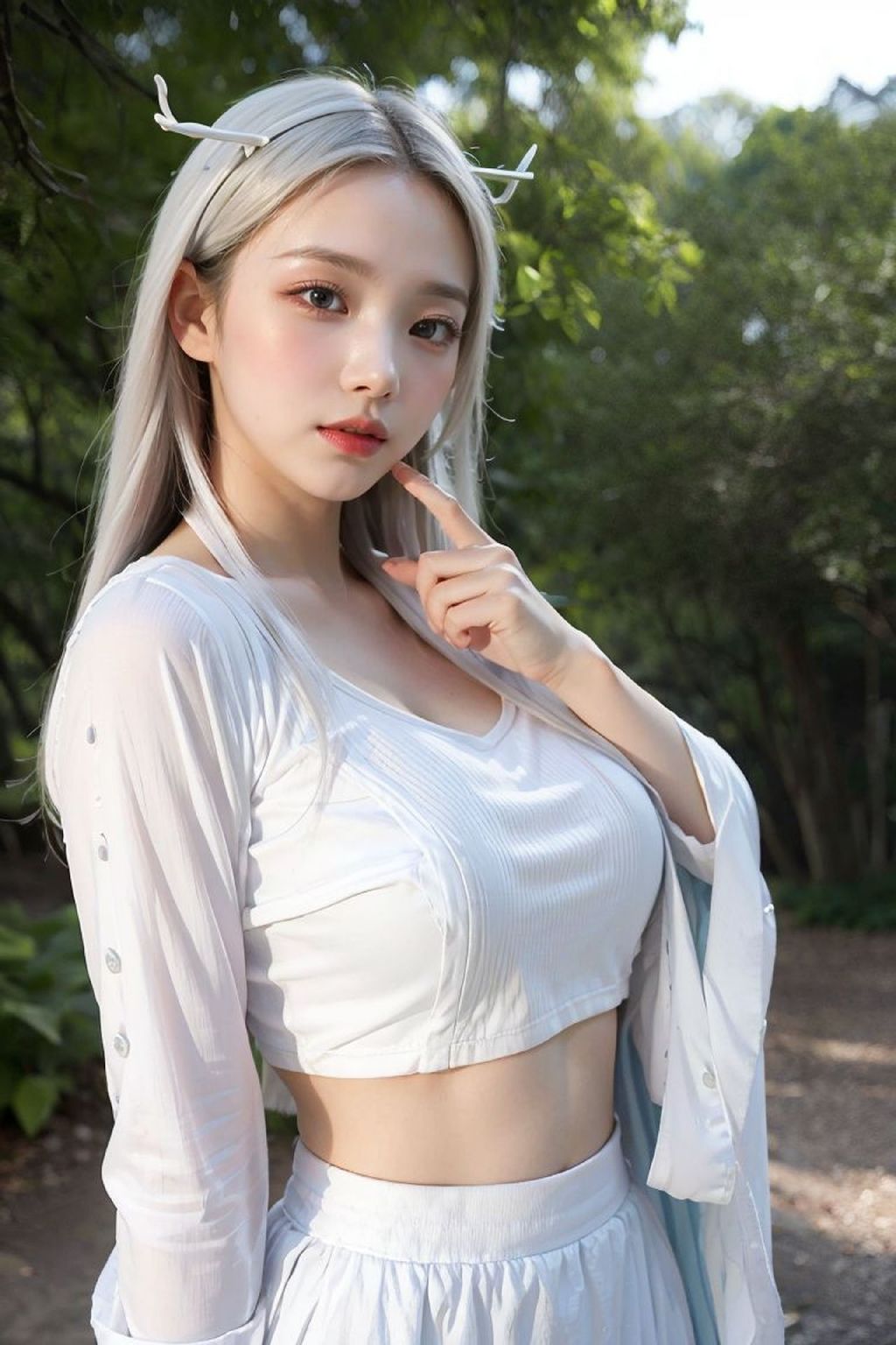 No1060 White Chinadress_149