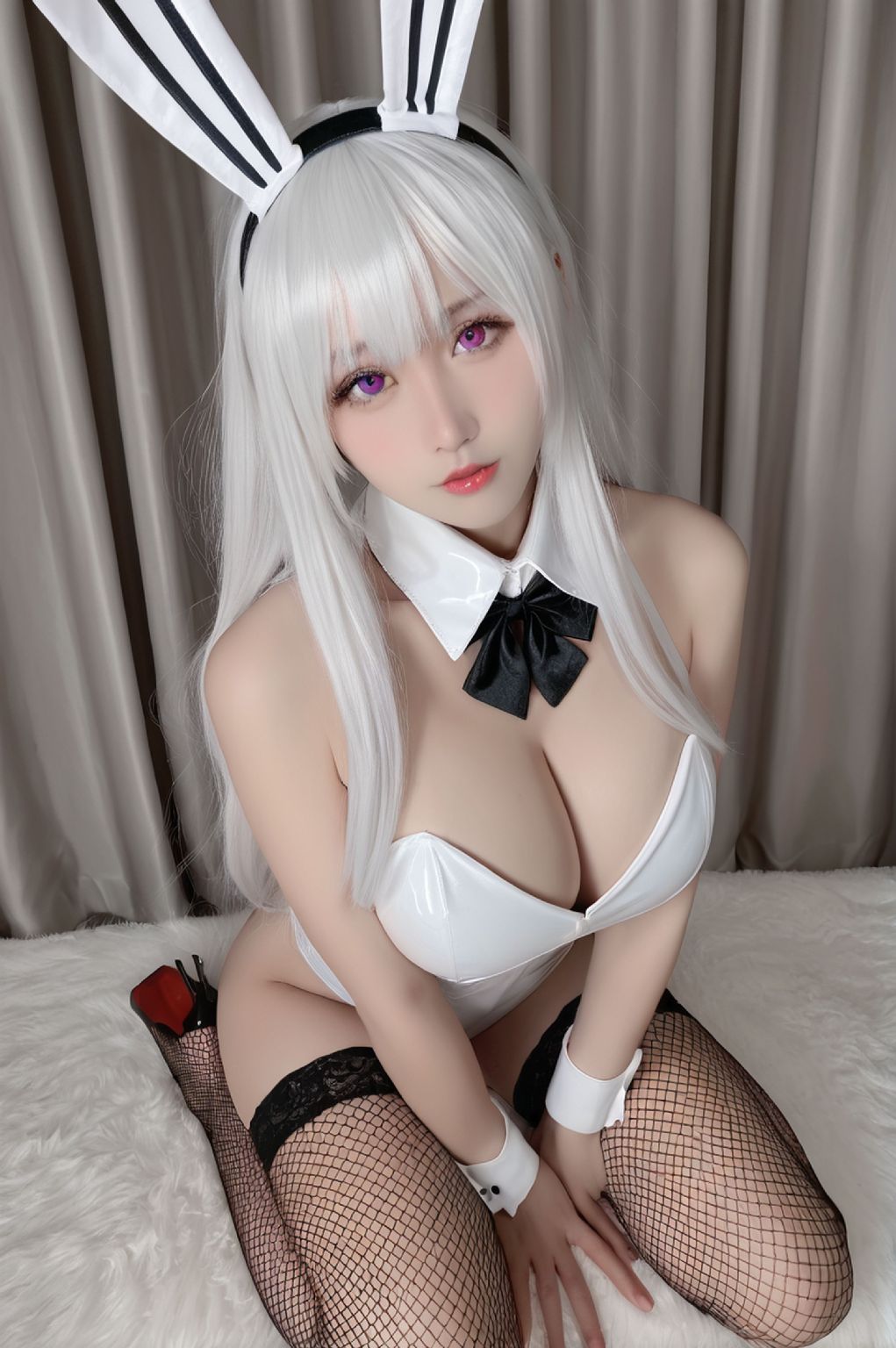 No1062 White Bunny Sexy_95