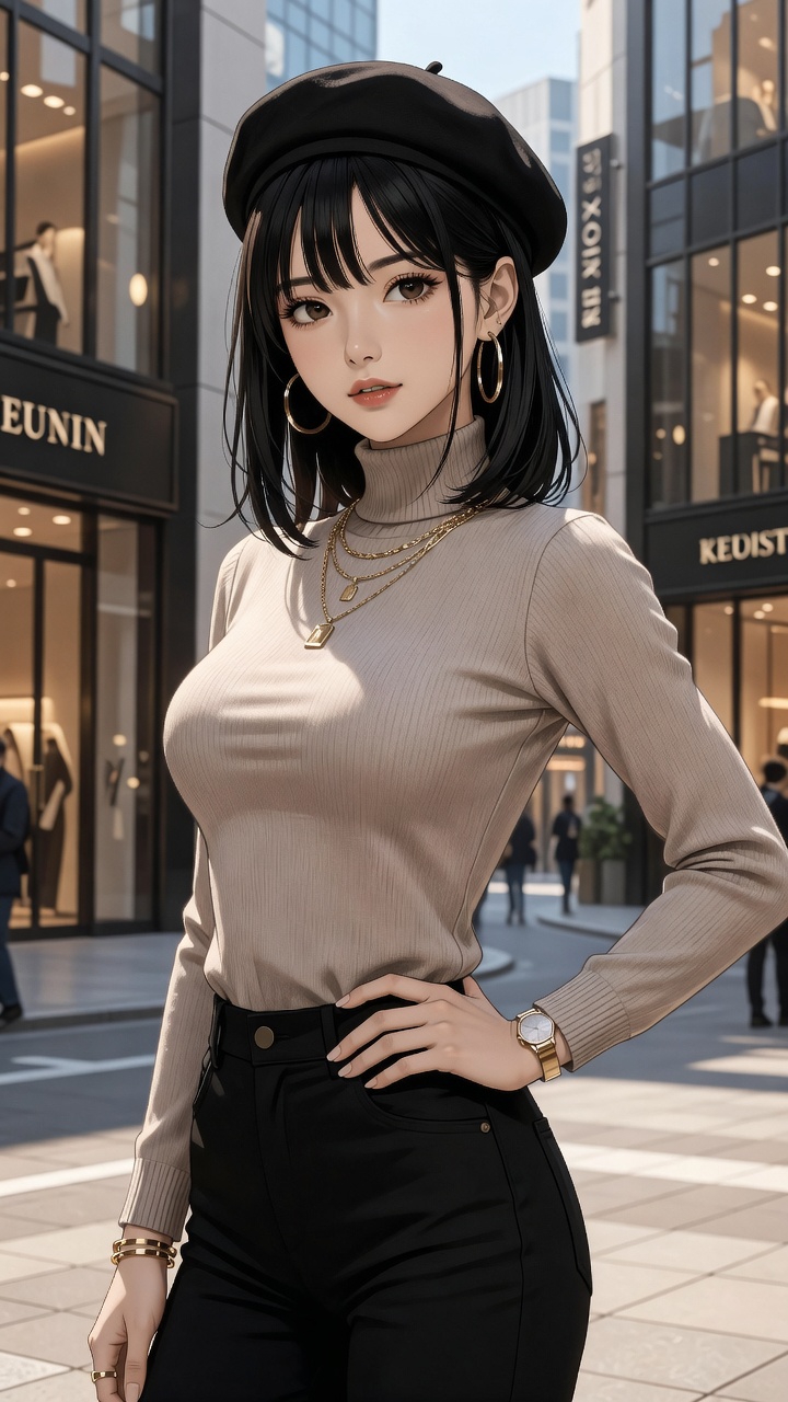 Fashionable women