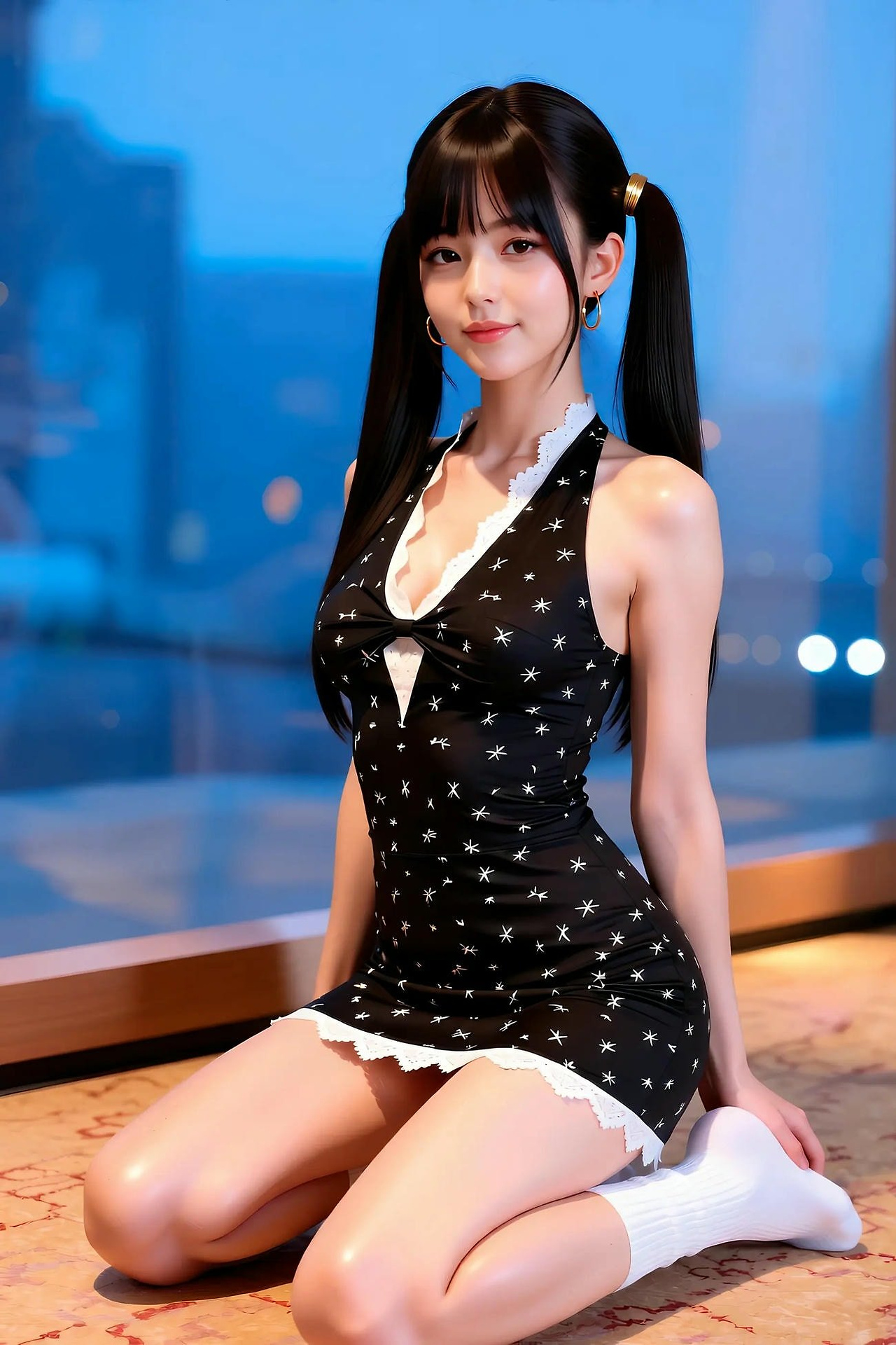 Grapefruit Sasa - Double Ponytail Cute