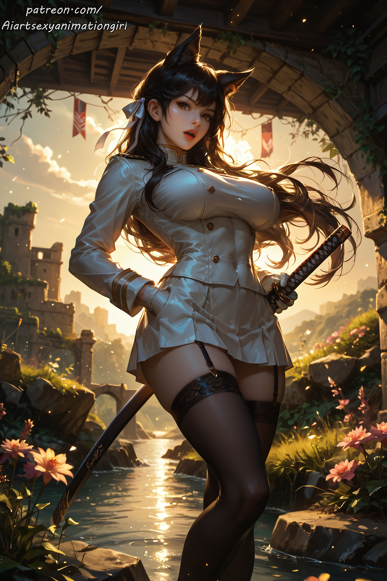 [AiASAG] [4K] 🚢Atago⚔️ – Koleksi Gambar AI