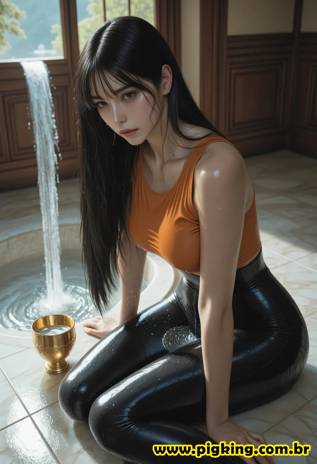 ⚔️✨ Reina Katsuro - The Golden Ascension