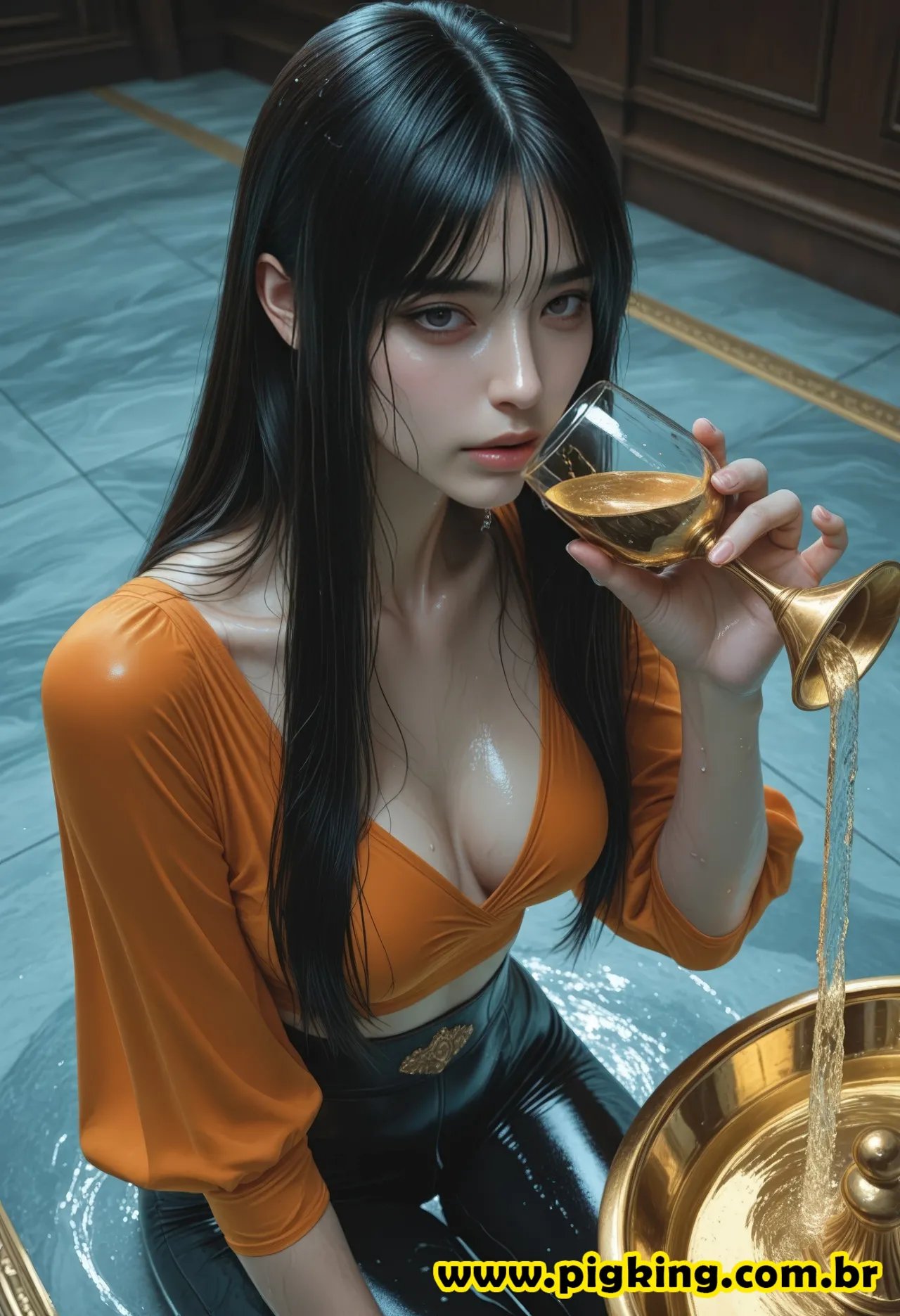 ⚔️✨ Reina Katsuro - The Golden Ascension