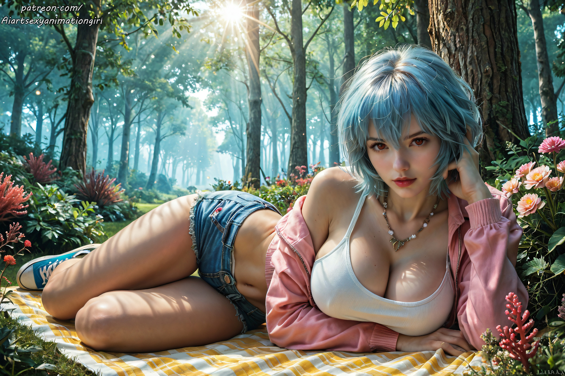 [AiASAG] [4K] 🤍Rei Ayanami🏕️